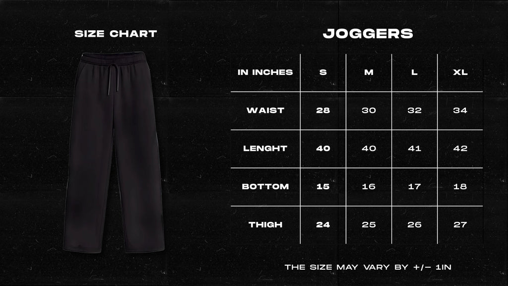 Kung Fu Panda Black Cotton Joggers