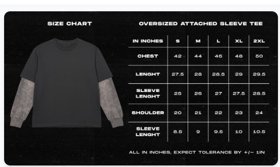 Winner Lion Black With White Sleeve Oversized Tee