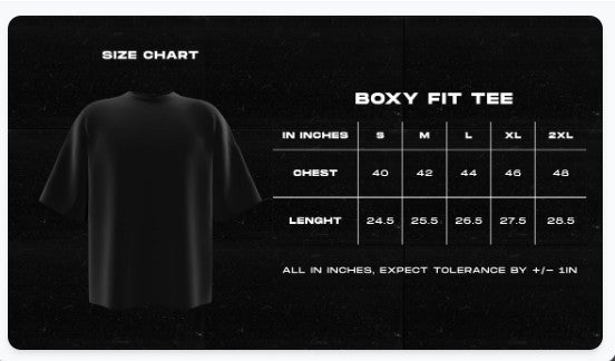 Celestial Sun Blue Denim Wash Boxy Fit T-shirt