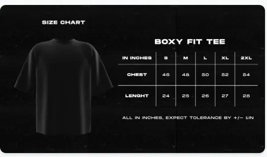 Bold Mark Black Waffle Boxy Fit T-shirt