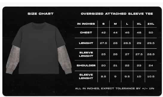 Mentanty White With Black Sleeve Oversized Tee