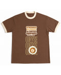 Mousse & Cream Ringer tee Front Design