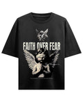 Black Oversized T-shirt Front Design