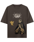 Coffee Oversized T-Shirt Front Design