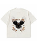 Off-white waffle boxy fit Front Design