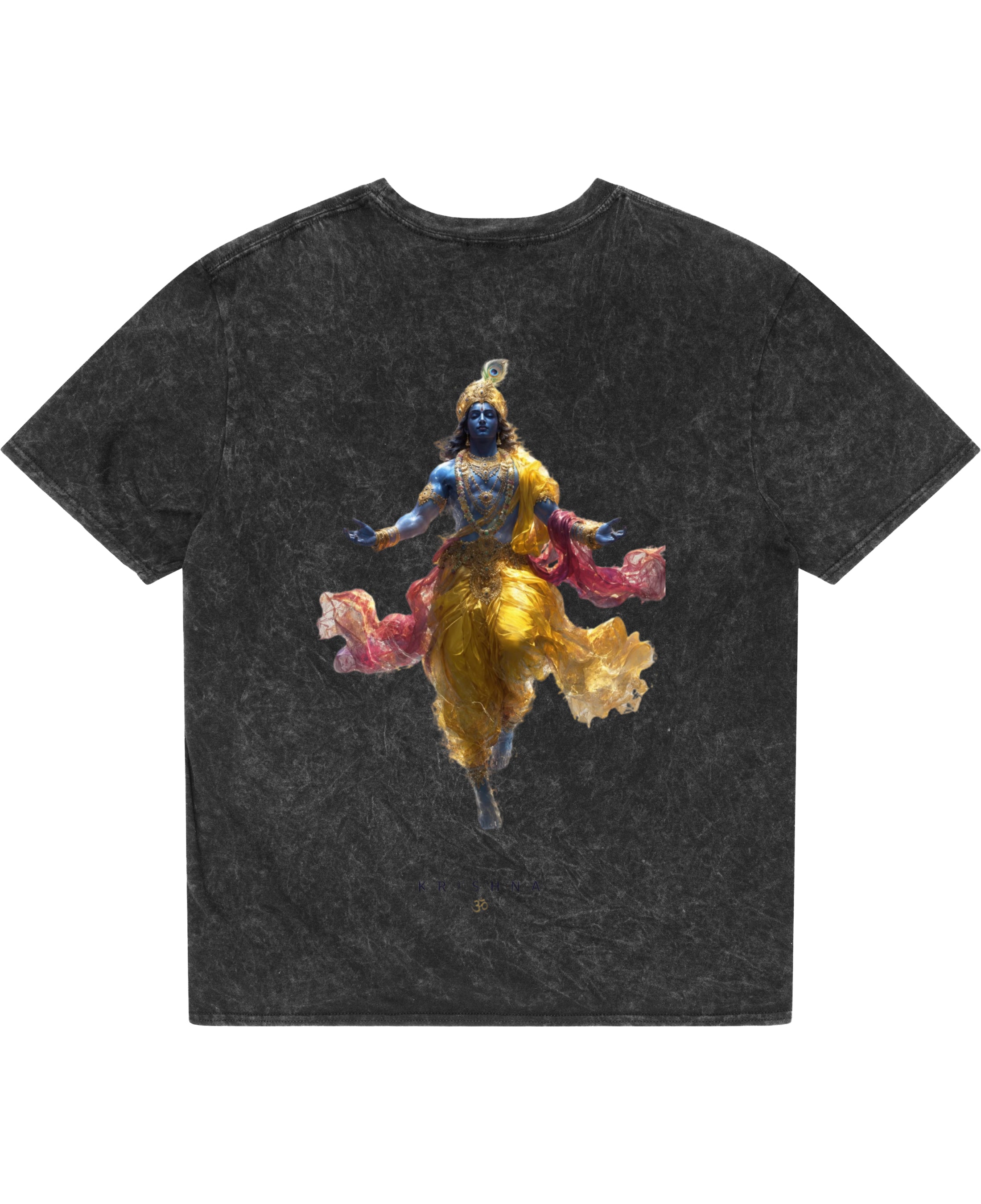 Acidwash Oversized T-shirt Back Design