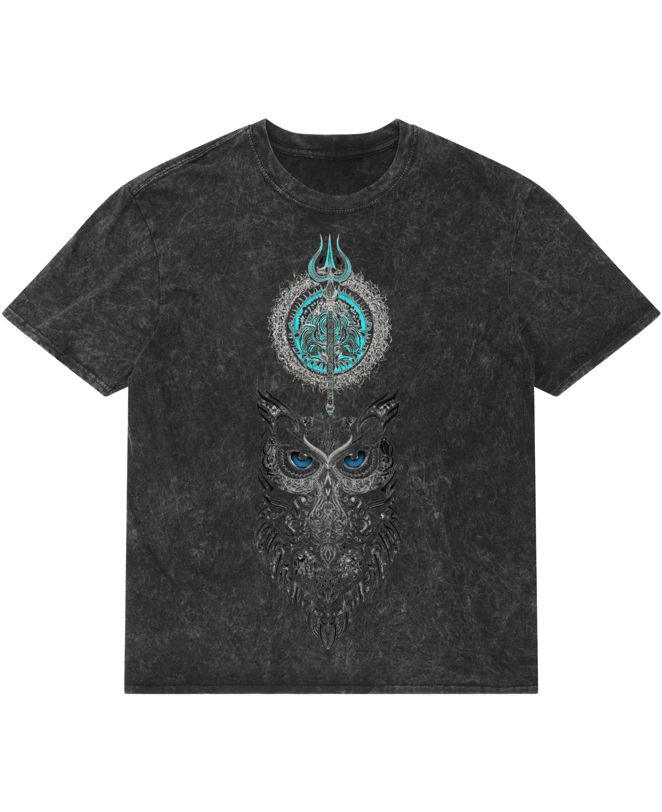 Acidwash Oversized T-shirt Front Design