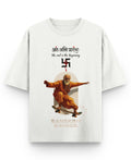 Off White Oversized T-shirt Front Design