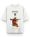 Off White Oversized T-shirt Front Design